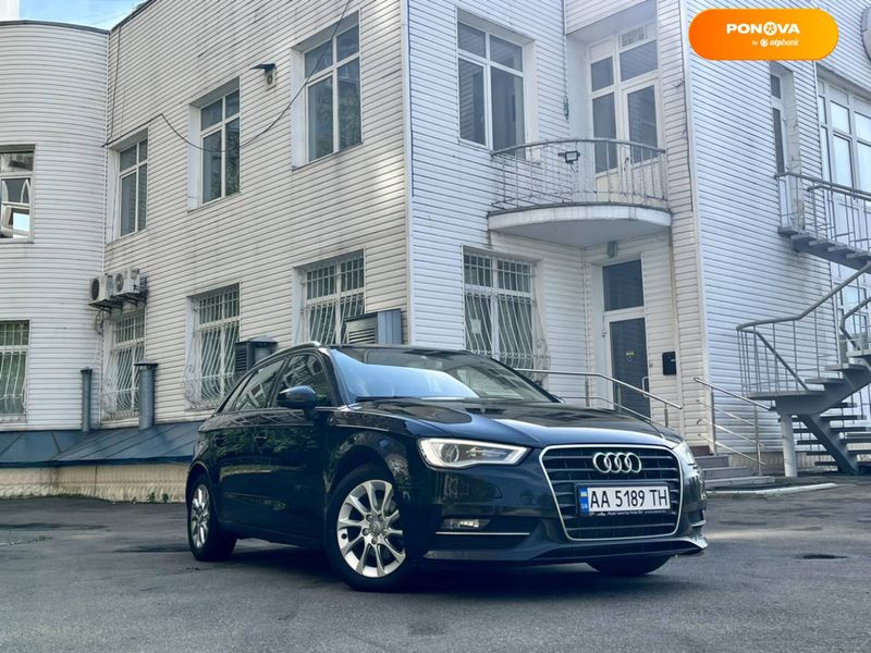 Audi A3, 2016, Дизель, 1.97 л., 135 тыс. км, Хетчбек, Чорный, Киев 110187 фото