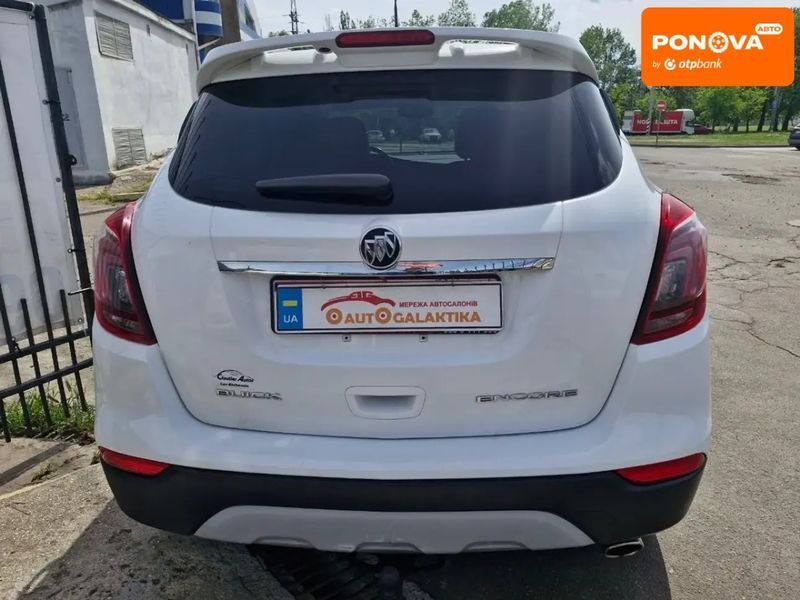 Buick Encore, 2017 р., Бензин, 154 тис. км, Позашляховик / Кросовер, Білий, Миколаїв AT-10418783 фото