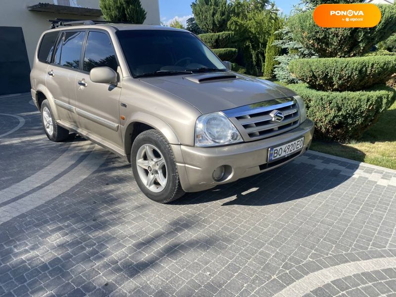 Suzuki Grand Vitara, 2004, Дизель, 2 л., 304 тис. км, Позашляховик / Кросовер, Бежевий, Бережани Cars-Pr-60131 фото