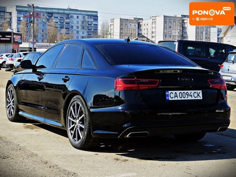 Audi A6, 2018 р., Бензин, 123 тис. км, Седан, Чорний, Черкаси AT-10418333 фото