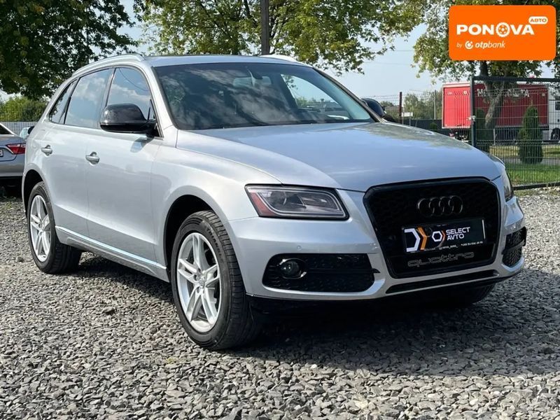 Audi Q5, 2015 р., Бензин, 215 тис. км, Позашляховик / Кросовер, Сірий, Львів AT-10400898 фото