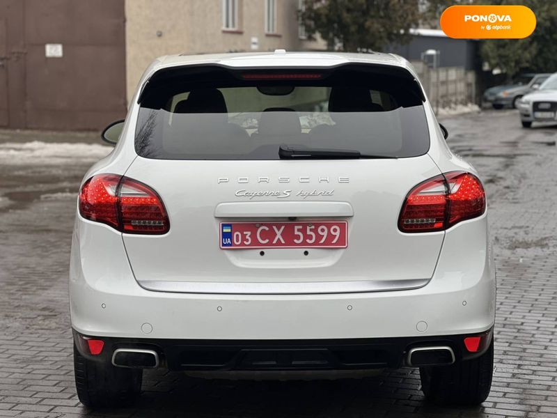 Porsche Cayenne, 2012, Гібрид (HEV), 3 л., 194 тис. км, Позашляховик / Кросовер, Білий, Володимир-Волинський Cars-Pr-66334 фото