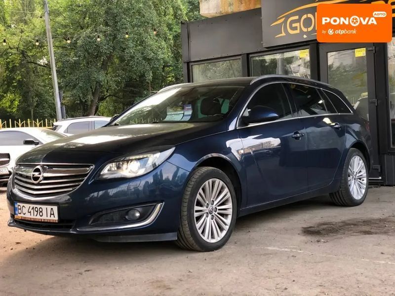 Opel Insignia, 2014 р., Дизель, 225 тис. км, Універсал, Синій, Львів AT-10402301 фото