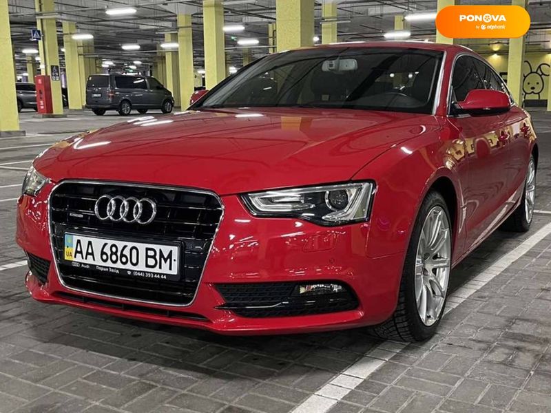 Audi A5 Sportback, 2012, Бензин, 2 л., 67 тис. км, Ліфтбек, Червоний, Київ Cars-Pr-62104 фото