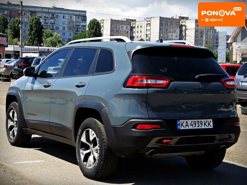 Jeep Cherokee, 2016 р., Газ пропан-бутан / Бензин, 151 тис. км, Позашляховик / Кросовер, Сірий, Черкаси AT-10420736 фото