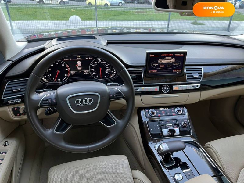 Audi A8, 2014, Бензин, 3 л., 143 тыс. км, Седан, Чорный, Киев 41860 фото