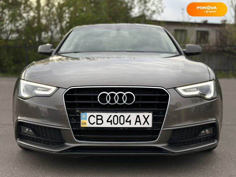 Audi A5 Sportback, 2013, Дизель, 2 л., 125 тыс. км, Лифтбек, Серый, Чернигов Cars-Pr-69027 фото