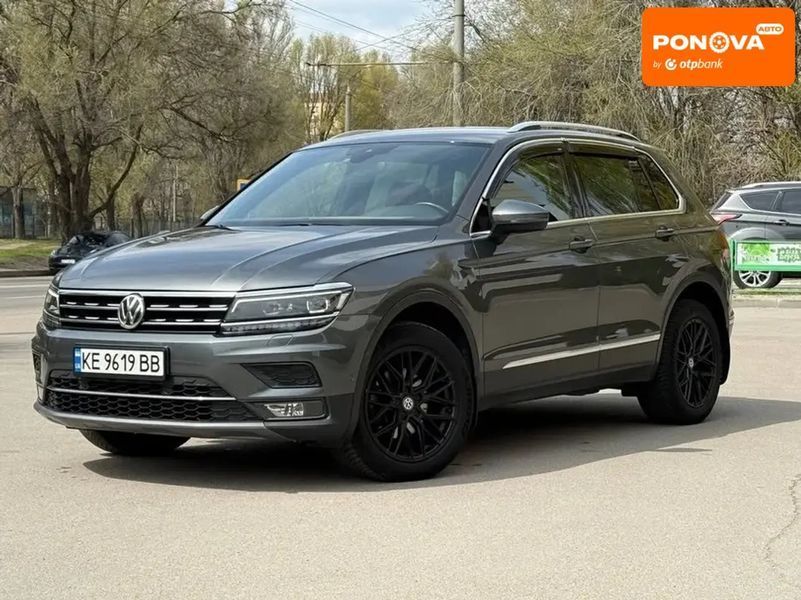 Volkswagen Tiguan, 2019 г., Дизель, 90 тыс. км, Внедорожник / Кроссовер, Серый, Днепр (Днепропетровск) AT-10417120 фото