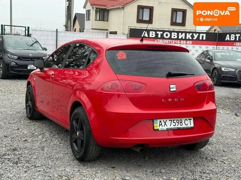 SEAT Leon, 2011 р., Бензин, 140 тис. км, Хетчбек, Червоний, Вінниця AT-10407496 фото