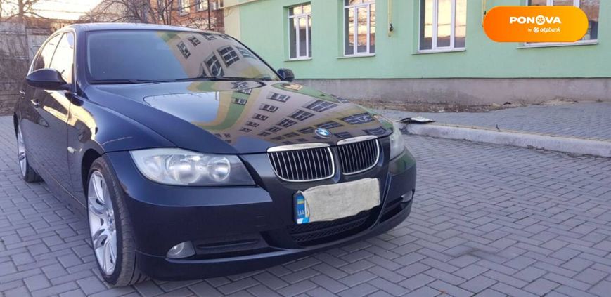 BMW 3 Series, 2008, Дизель, 2 л., 294 тис. км, Седан, Чорний, Суми Cars-Pr-68141 фото