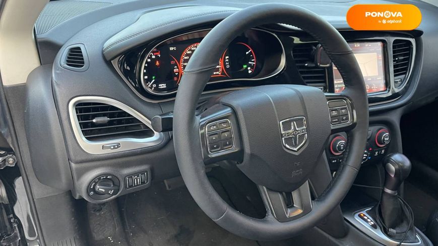Dodge Dart, 2015, Газ пропан-бутан / Бензин, 2.4 л., 145 тис. км, Седан, Чорний, Київ Cars-Pr-59266 фото