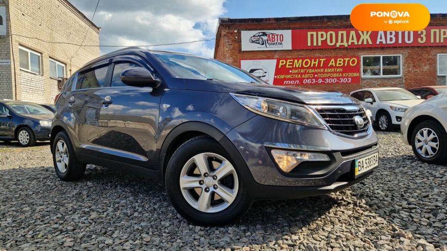 Kia Sportage, 2015, Дизель, 1.7 л., 187 тис. км, Позашляховик / Кросовер, Сірий, Сміла 110947 фото