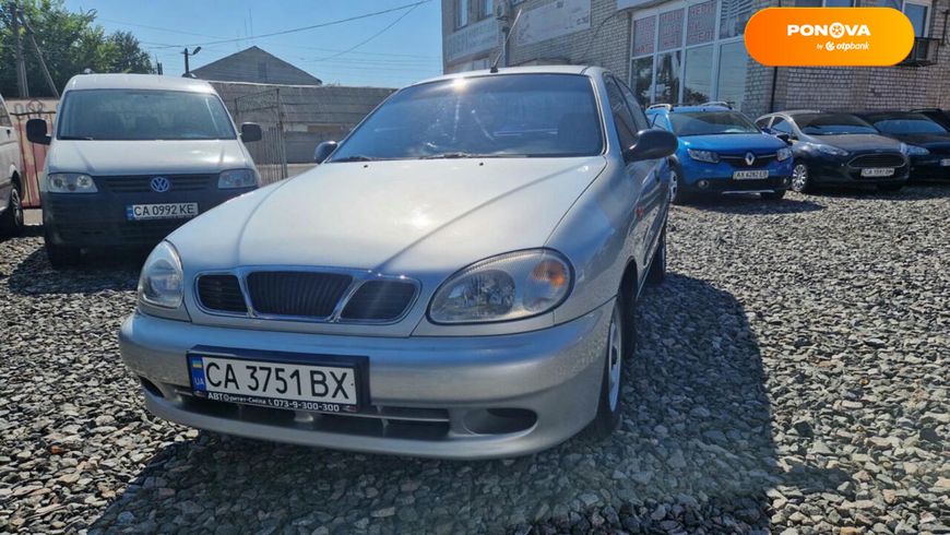 Daewoo Lanos, 2004, Бензин, 1.6 л., 217 тыс. км, Седан, Серый, Смела 98725 фото