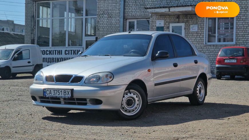 Daewoo Lanos, 2004, Бензин, 1.6 л., 217 тыс. км, Седан, Серый, Смела 98725 фото