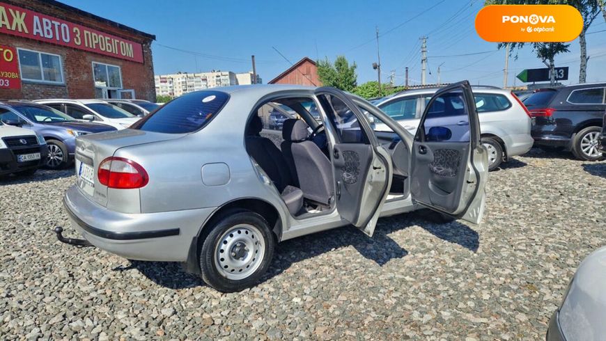 Daewoo Lanos, 2004, Бензин, 1.6 л., 217 тыс. км, Седан, Серый, Смела 98725 фото