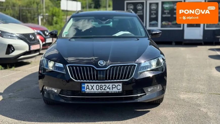 Skoda Superb, 2018 р., Дизель, 146 тис. км, Універсал, Чорний, Полтава AT-10421525 фото