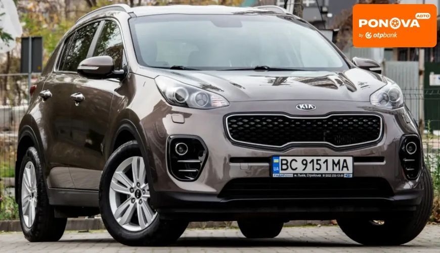 Kia Sportage, 2018 р., Дизель, 146 тис. км, Позашляховик / Кросовер, Коричневий, Львів AT-10418222 фото