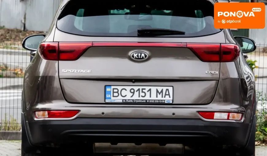 Kia Sportage, 2018 р., Дизель, 146 тис. км, Позашляховик / Кросовер, Коричневий, Львів AT-10418222 фото