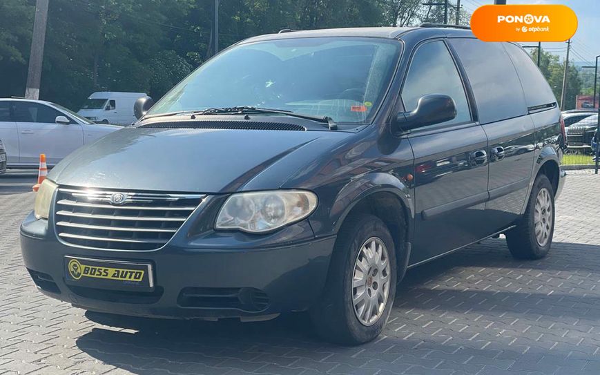 Chrysler Voyager, 2006, Дизель, 2.78 л., 249 тыс. км, Минивен, Синий, Черновцы 51007 фото