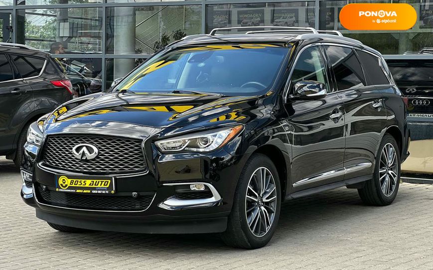 Infiniti QX60, 2016, Бензин, 3.5 л., 149 тис. км, Позашляховик / Кросовер, Чорний, Івано-Франківськ 47627 фото