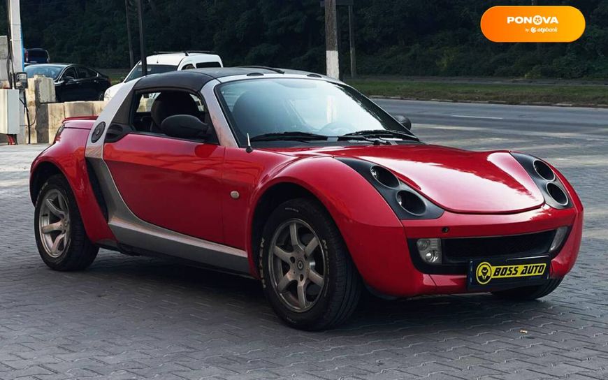 Smart Roadster, 2004, Бензин, 0.7 л., 147 тыс. км, Родстер, Красный, Черновцы 3915 фото