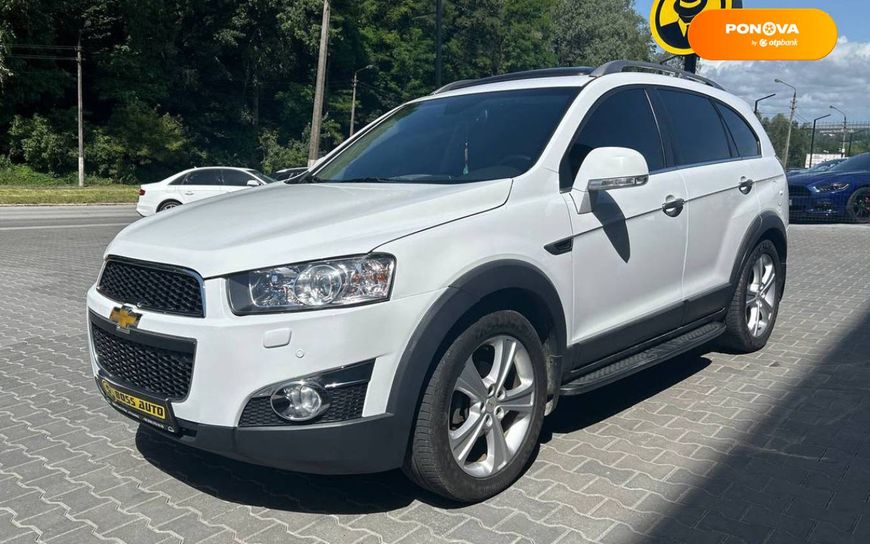 Chevrolet Captiva, 2012, Дизель, 2.23 л., 160 тис. км, Позашляховик / Кросовер, Білий, Чернівці 101272 фото