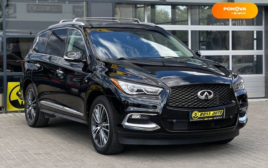 Infiniti QX60, 2016, Бензин, 3.5 л., 149 тис. км, Позашляховик / Кросовер, Чорний, Івано-Франківськ 47627 фото