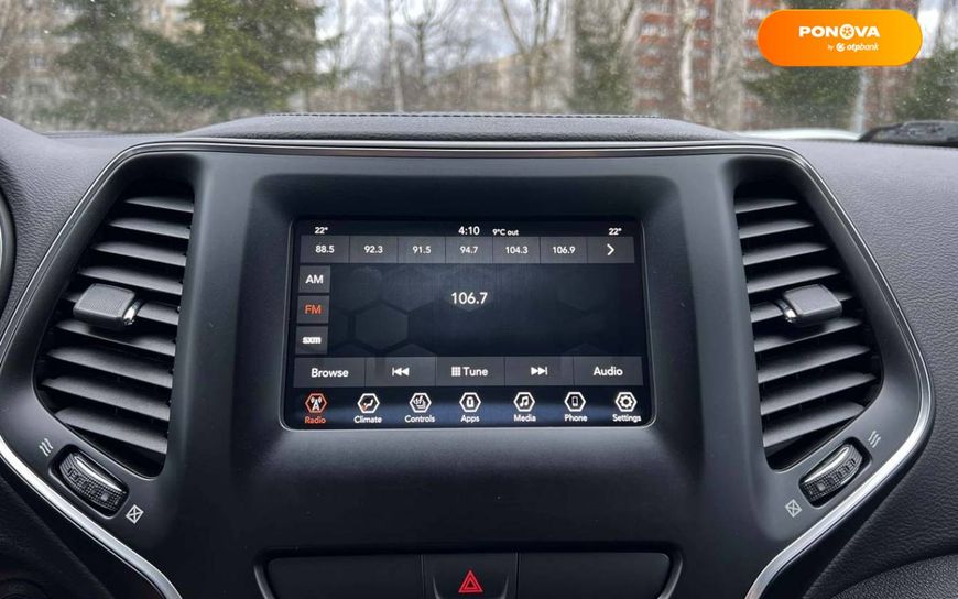 Jeep Cherokee, 2019, Бензин, 2.4 л., 156 тис. км, Позашляховик / Кросовер, Білий, Львів 22349 фото