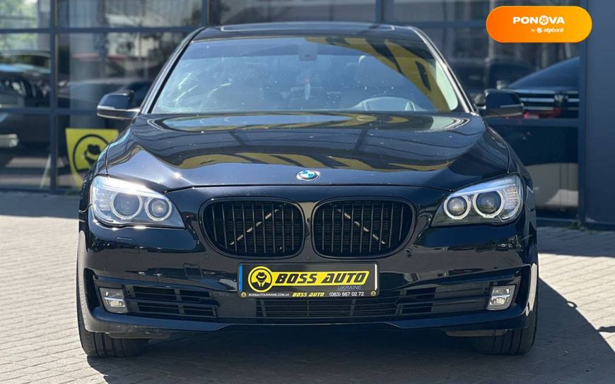 BMW 7 Series, 2012, Бензин, 2.98 л., 133 тыс. км, Седан, Чорный, Ивано Франковск 42969 фото