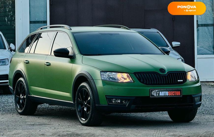 Skoda Octavia Scout, 2016, Бензин, 1.8 л., 198 тис. км, Універсал, Білий, Харків 103790 фото