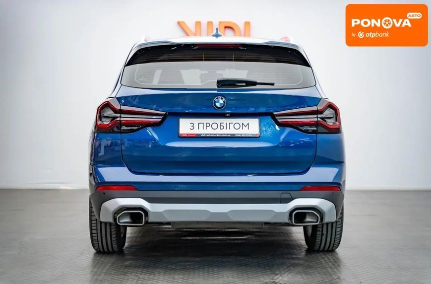 BMW X3, 2022 г., Дизель, 81 тыс. км, Внедорожник / Кроссовер, Синий, Киев AT-10421567 фото