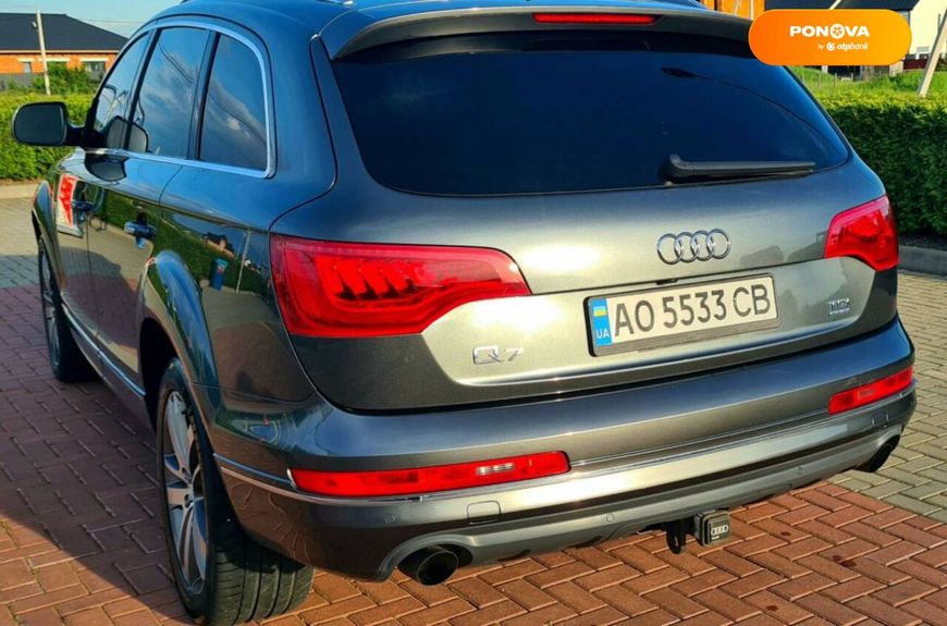 Audi Q7, 2012, Дизель, 3 л., 249 тис. км, Позашляховик / Кросовер, Сірий, Хуст Cars-Pr-60696 фото