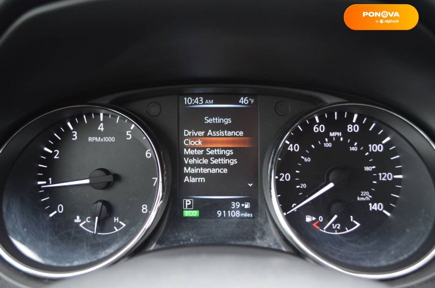 Nissan Rogue, 2017, Бензин, 2.49 л., 145 тис. км, Позашляховик / Кросовер, Сірий, Київ 39433 фото