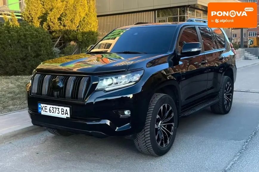 Toyota Land Cruiser Prado, 2020 р., Газ пропан-бутан / Бензин, 131 тис. км, Позашляховик / Кросовер, Чорний, Дніпро (Дніпропетровськ) AT-10418173 фото