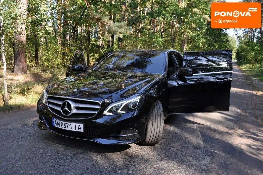 Mercedes-Benz E-Class, 2015 г., Дизель, 211 тыс. км, Седан, Чорный, Житомир AT-10404120 фото