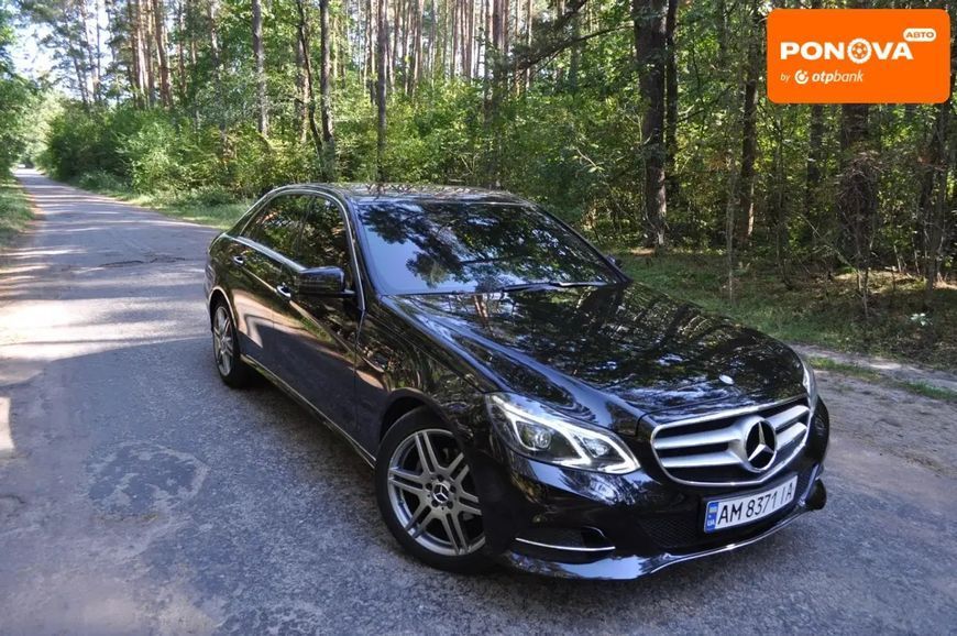 Mercedes-Benz E-Class, 2015 г., Дизель, 211 тыс. км, Седан, Чорный, Житомир AT-10404120 фото