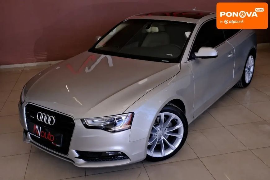 Audi A5, 2013 р., Бензин, 96 тис. км, Купе, Сірий, Одеса AT-10418460 фото