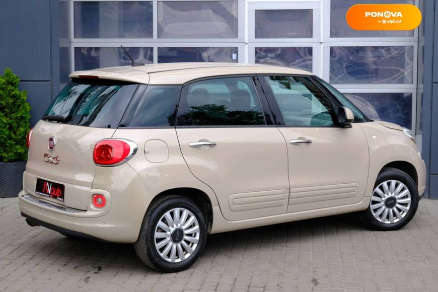 Fiat 500L, 2015, Бензин, 1.4 л., 95 тис. км, Хетчбек, Бежевий, Одеса 51211 фото