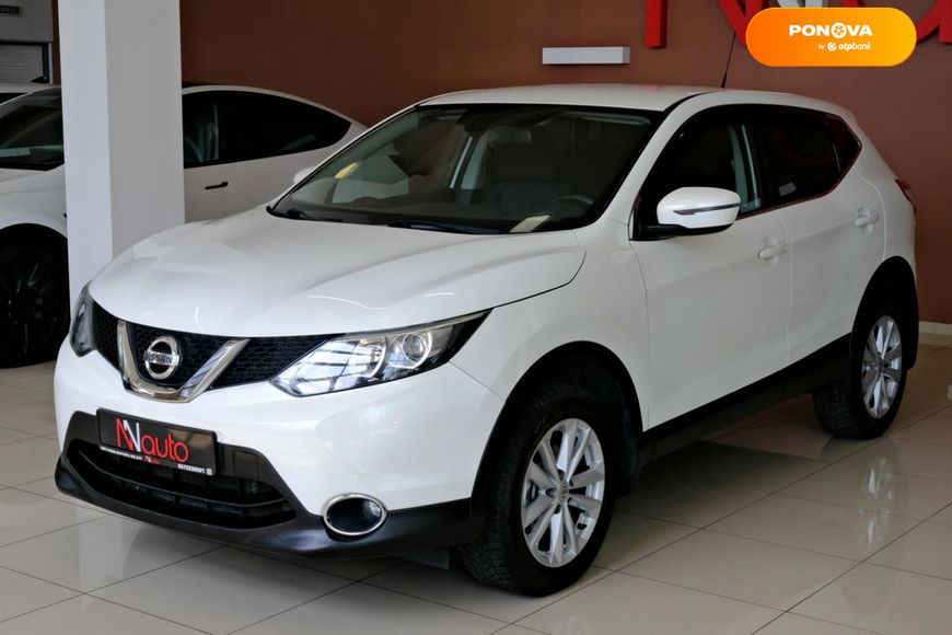 Nissan Qashqai, 2017, Бензин, 1.2 л., 121 тис. км, Позашляховик / Кросовер, Білий, Одеса 109784 фото