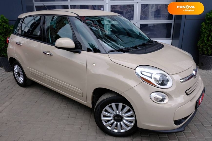 Fiat 500L, 2015, Бензин, 1.4 л., 95 тис. км, Хетчбек, Бежевий, Одеса 51211 фото