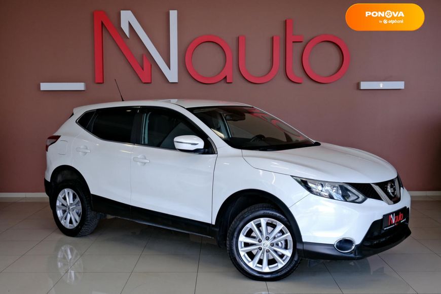 Nissan Qashqai, 2017, Бензин, 1.2 л., 121 тис. км, Позашляховик / Кросовер, Білий, Одеса 109784 фото