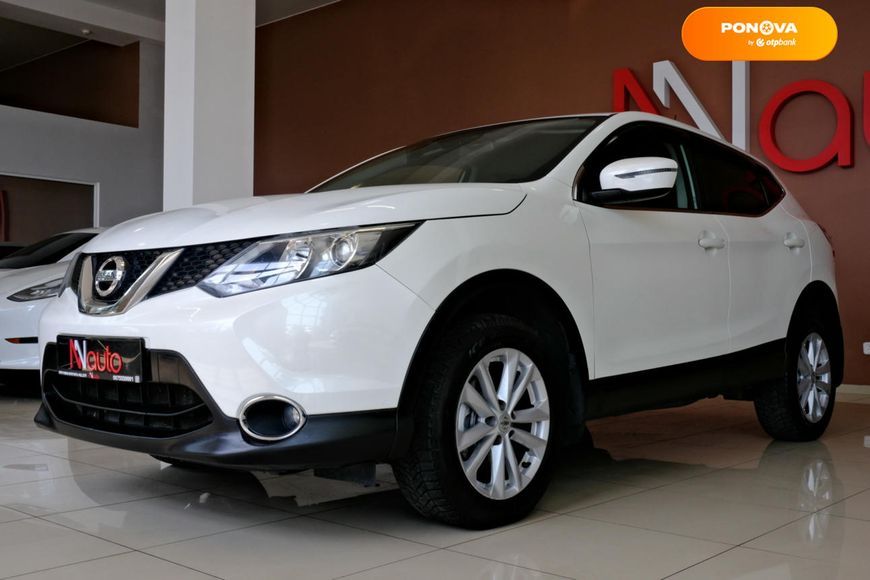 Nissan Qashqai, 2017, Бензин, 1.2 л., 121 тис. км, Позашляховик / Кросовер, Білий, Одеса 109784 фото