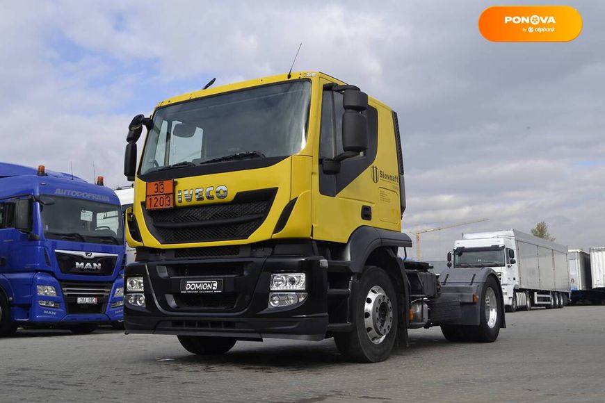 Iveco Stralis, 2014, Дизель, 10.3 л., 1060 тис. км, Тягач, Жовтий, Хуст 40908 фото