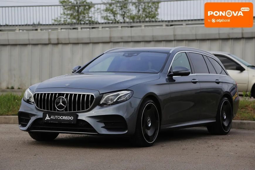 Mercedes-Benz E-Class, 2018 р., Бензин, 110 тис. км, Універсал, Сірий, Київ AT-10417972 фото