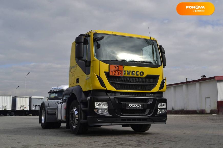 Iveco Stralis, 2014, Дизель, 10.3 л., 1060 тис. км, Тягач, Жовтий, Хуст 40908 фото