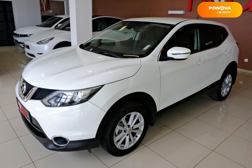 Nissan Qashqai, 2017, Бензин, 1.2 л., 121 тис. км, Позашляховик / Кросовер, Білий, Одеса 109784 фото