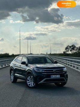 Volkswagen Atlas Cross Sport, 2021, Бензин, 3.6 л., 72 тис. км, Позашляховик / Кросовер, Чорний, Рівне Cars-Pr-236212 фото