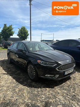 Ford Fusion, 2017 р., Бензин, 132 тис. км, Седан, Чорний, Луцьк AT-10418124 фото