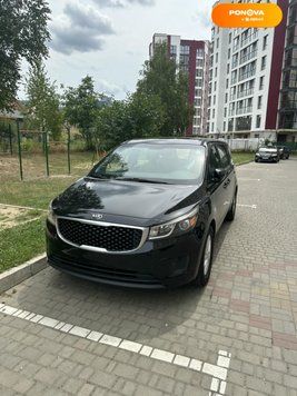 Kia Sedona, 2015, Бензин, 3.34 л., 218 тис. км, Мінівен, Чорний, Луцьк Cars-Pr-184510 фото