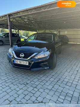 Nissan Altima, 2016, Газ пропан-бутан / Бензин, 2.49 л., 177 тис. км, Седан, Чорний, Одеса Cars-Pr-240705 фото